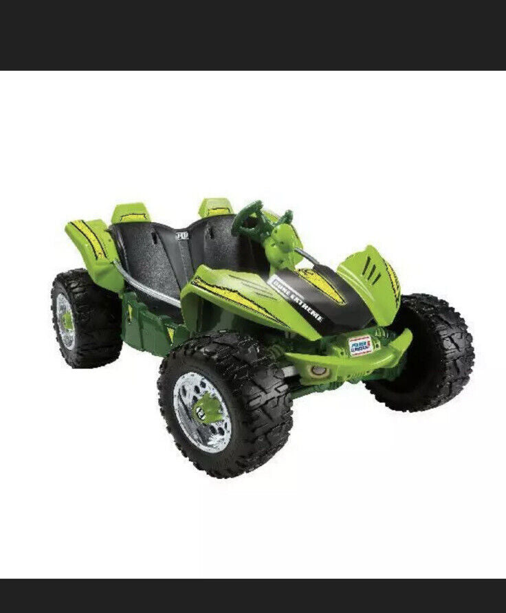 Load image into Gallery viewer, 12V Power Wheels Dune Racer Extreme Electric Ride-On Car for Children GREEN Brand New
