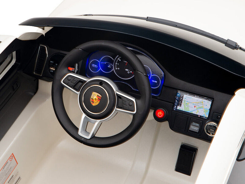 Load image into Gallery viewer, 12V Electric Porsche Cayenne Children&#39;s Ride-on Car with EVA Rubber Tires
