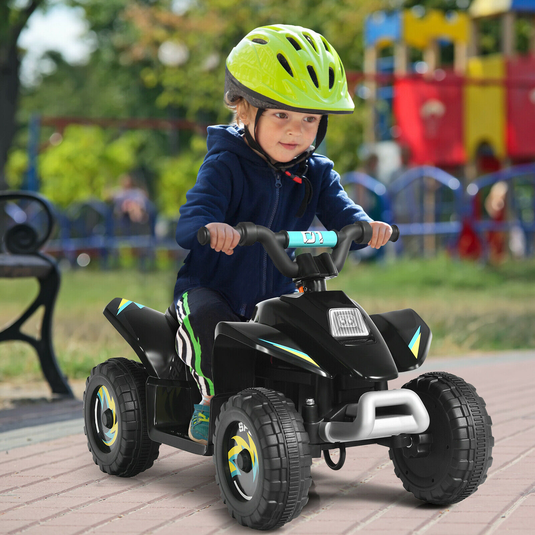 ATV Eléctrica para Niños Pequeños de 6V con Reversa - Regalo Ideal para Niños
