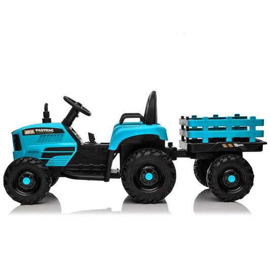 24V 400W Electric Ride-On Tractor Toy with Trailer