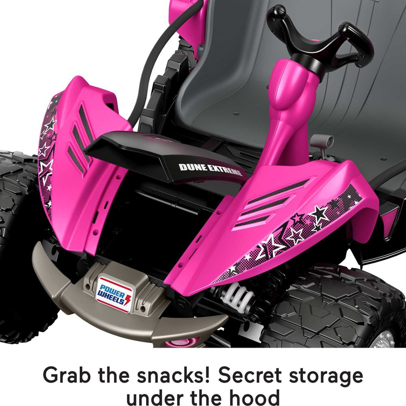 Load image into Gallery viewer, Pink 2-Seater Ride-On Sports Car with Extra Wide Wheels and 12V Battery for Speed up to 5 Miles per Hour
