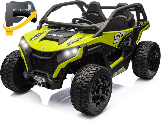 24V 10Ah Kids 2-Seater Ride-On UTV with Remote Control for Boys and Girls