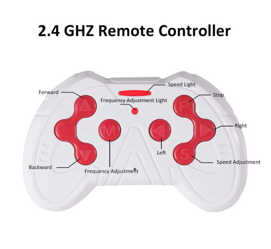 12V Maserati Ghibli Kids Ride-On Car in Red - Distressed Packaging Included