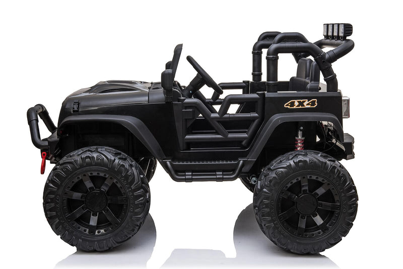 Load image into Gallery viewer, Rev Up the Fun with Our Remote Control Ride-on Car for Kids - Featuring Foot Pedal, LED Lights, and Music!
