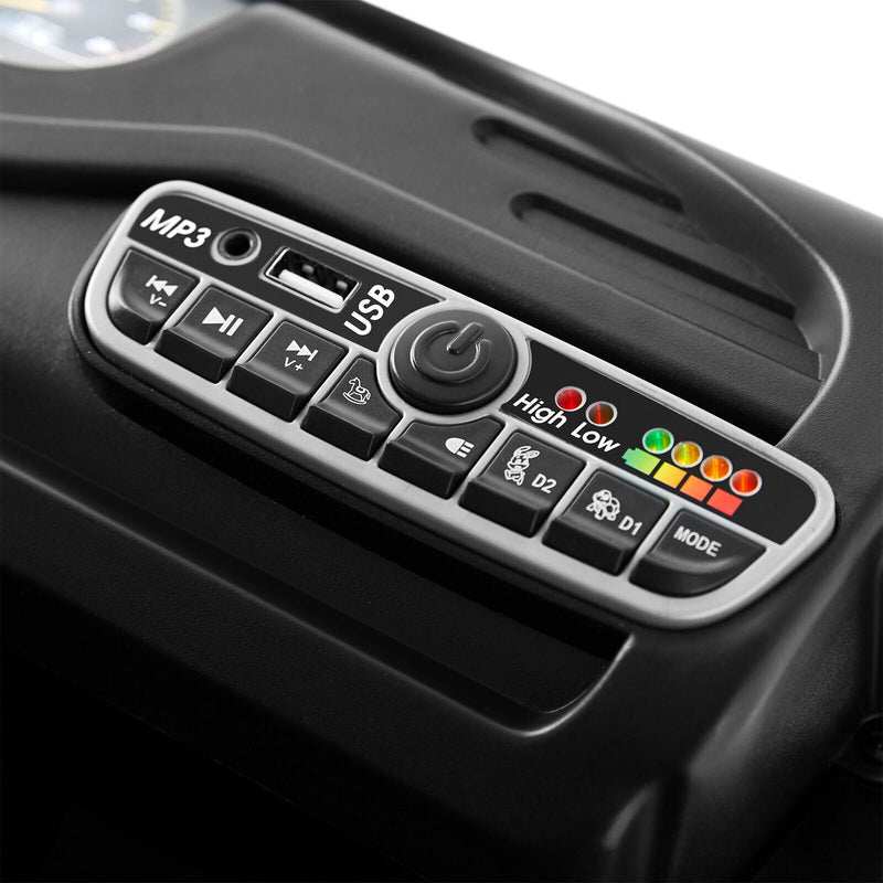 Load image into Gallery viewer, 12V10AH Battery Powered Ride-On Truck with Swing Trailer and MP3 Player - 6 Wheels RC Toy for Kids
