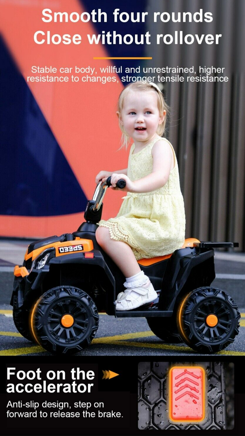 Load image into Gallery viewer, Kids&#39; Electric Off-Road ATV with Musical Features and Illuminating Lights for Children
