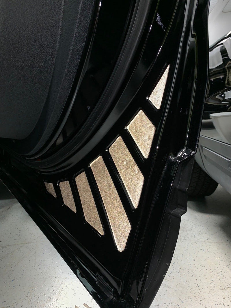 Load image into Gallery viewer, Reflective Safety FRONT Door Inserts for 2011-2019 Ford Explorer (x2)
