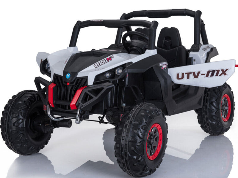 Load image into Gallery viewer, Electric UTV Children&#39;s Ride On 12V Battery Operated 4x4 Utility Vehicle 2-Seat Car
