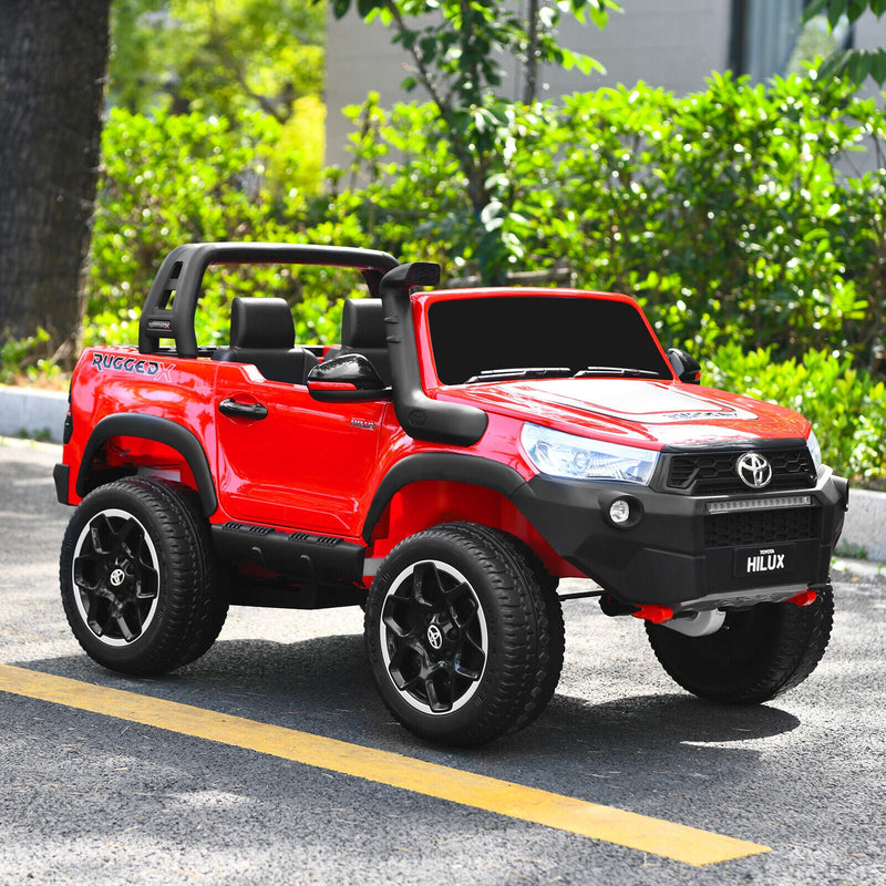 Load image into Gallery viewer, 2-Seater Toyota Hilux Ride On Truck with Remote Control - 4WD, 2*12V Battery Powered
