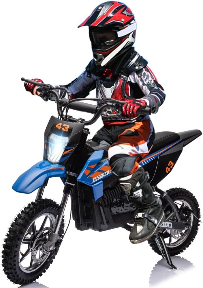 Load image into Gallery viewer, 36V Battery-Powered Off-Road Electric Ride-On Motorcycle for Kids
