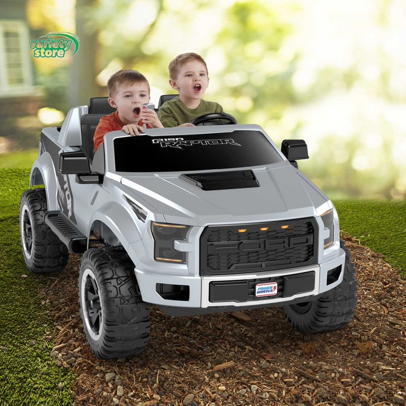 Load image into Gallery viewer, Power Wheels Ford F150 Raptor Electric-Powered Ride-On Truck with Sound Effects
