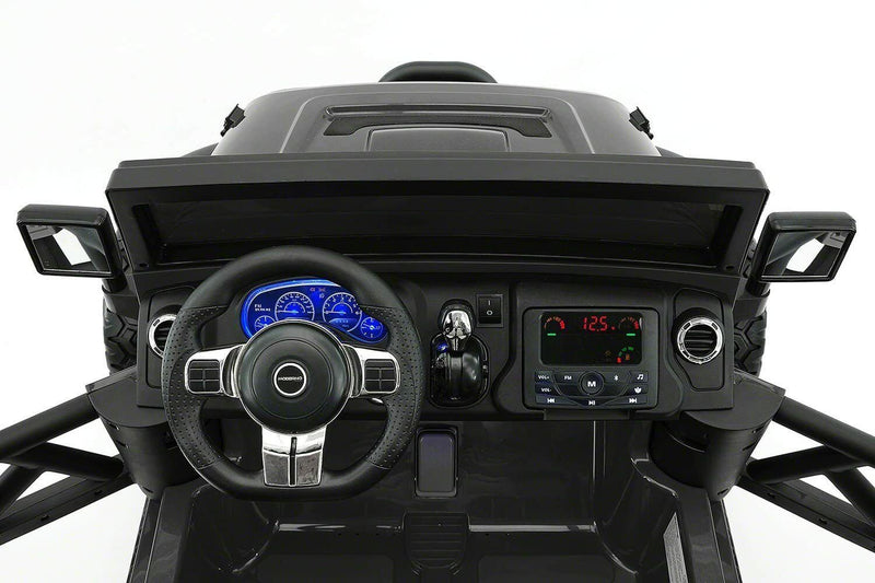 Load image into Gallery viewer, 12V 2 Seater Children&#39;s Ride-On Jeep Truck - 2 High-Performance Motors, Illumination, Rubber Wheels + Remote Control
