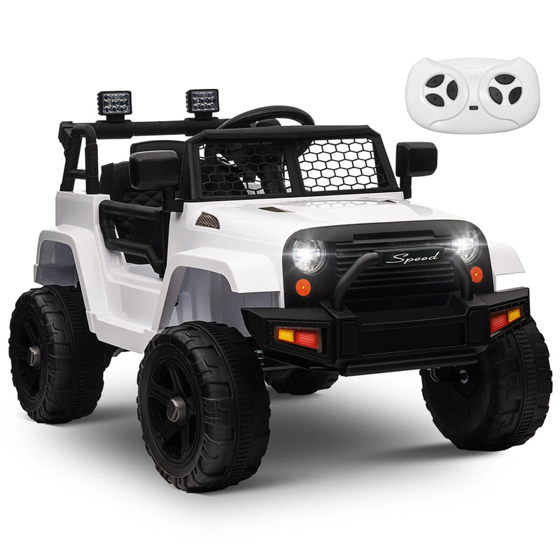 Load image into Gallery viewer, 12V Kids Ride-On Truck with Remote Control, Power Wheels, and LED Lights
