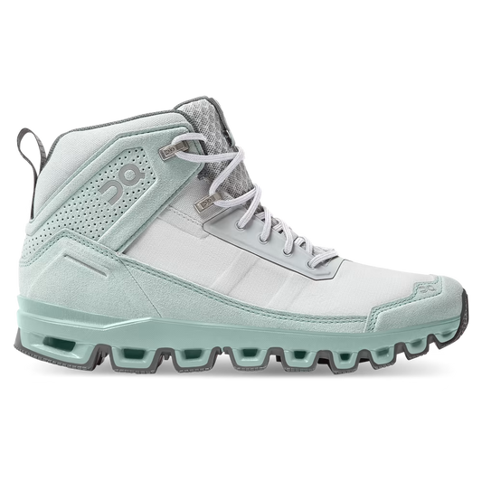 Women's On Cloudridge, Glacier/Sea, 8.5 B Medium - Skoutley Outdoors LLC