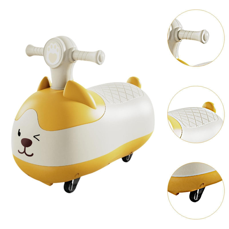 Load image into Gallery viewer, Silent Wiggle Car Kids Scooter Outdoor Ride-On Toy for Boys and Girls
