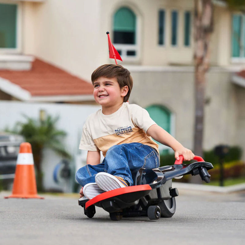 Load image into Gallery viewer, Compact 12V Rechargeable Ride-On Toy Vehicle - Rollplay Nighthawk Bolt, Black
