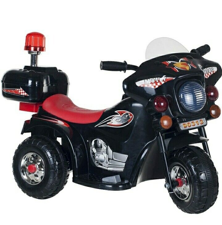 Load image into Gallery viewer, 3-Wheel Electric Police Toy Motorcycle for Boys and Girls
