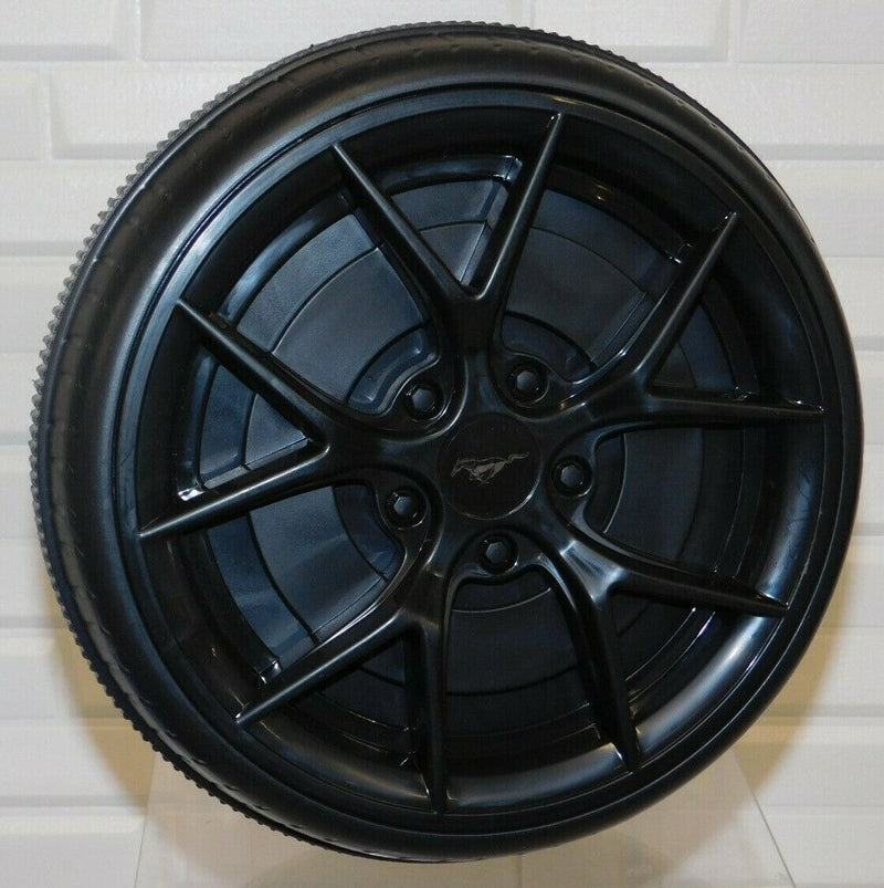 Load image into Gallery viewer, 6V Red Ford Mustang GT Ride-On Vehicle Replacement 10 Inch Front Wheel
