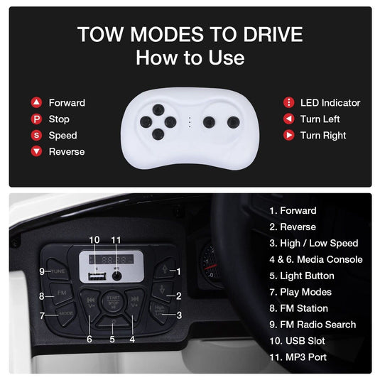 Chevrolet Silverado 12V Kids Electric Ride-On Truck for Boys and Girls