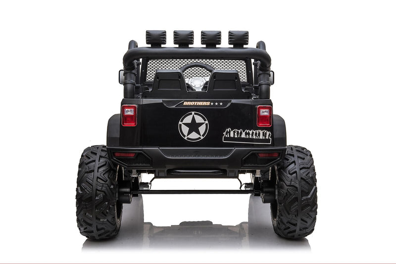 Load image into Gallery viewer, Rev Up the Fun with Our Remote Control Ride-on Car for Kids - Featuring Foot Pedal, LED Lights, and Music!
