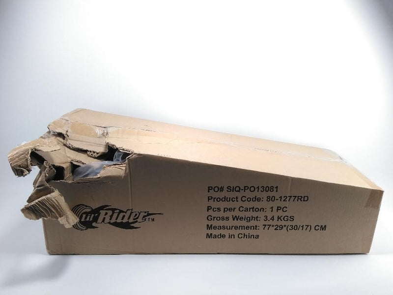 Load image into Gallery viewer, Red and Black Wiggle Ride-On Car Toy – Battery and Pedal Free, New with Damaged Box
