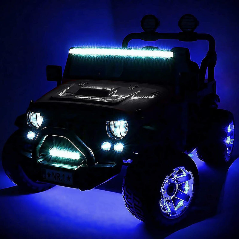 Load image into Gallery viewer, 12V CHILD&#39;S Girls RIDE ON TRUCK SUV JEEP 2 High-Powered Engines W/ Remote Control- Pink
