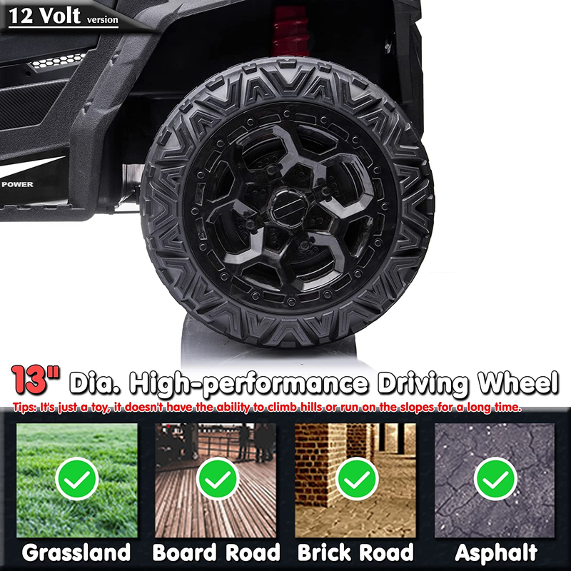 Load image into Gallery viewer, 12V Electric Kids 4x4 Ride on Truck with Remote Control - Off-Roading Adventure for Children
