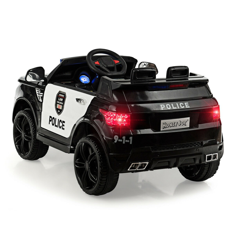 Load image into Gallery viewer, Electric Bluetooth Ride On Police Car for Kids with Remote Control - 12V
