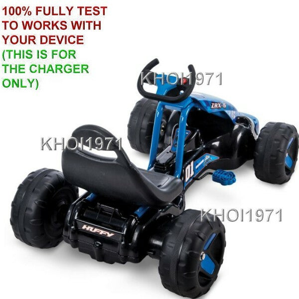 Load image into Gallery viewer, 6V AC Wall Charger Adapter for Blue Flat Cart Ride-On Toy
