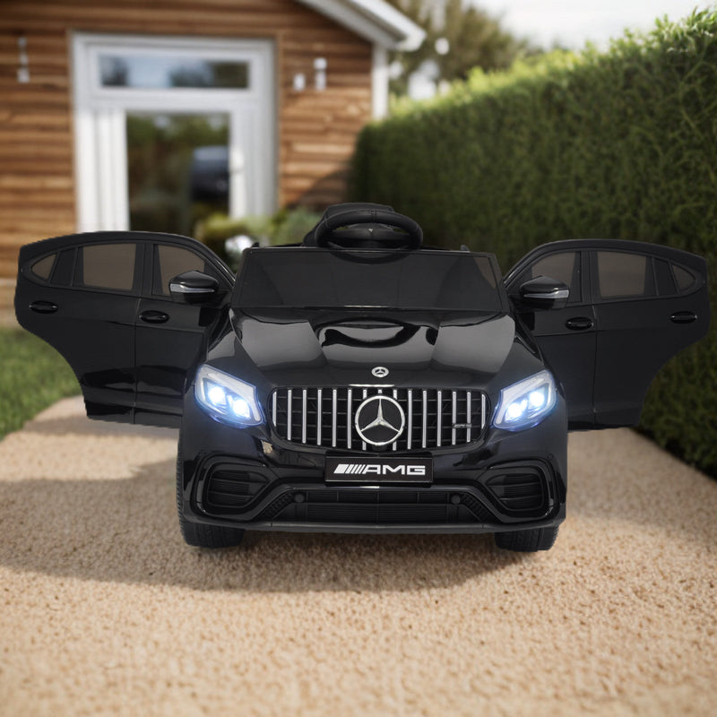 Load image into Gallery viewer, 12V One-Seater Ride-On Car with Remote Control and MP3 – Licensed Mercedes-Benz, Multiple Colors
