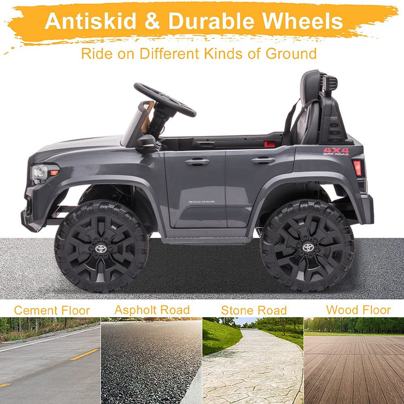 Load image into Gallery viewer, 12V Powered Ride on Toy Cars for Boys - Toyota Tacoma Style with Remote Control
