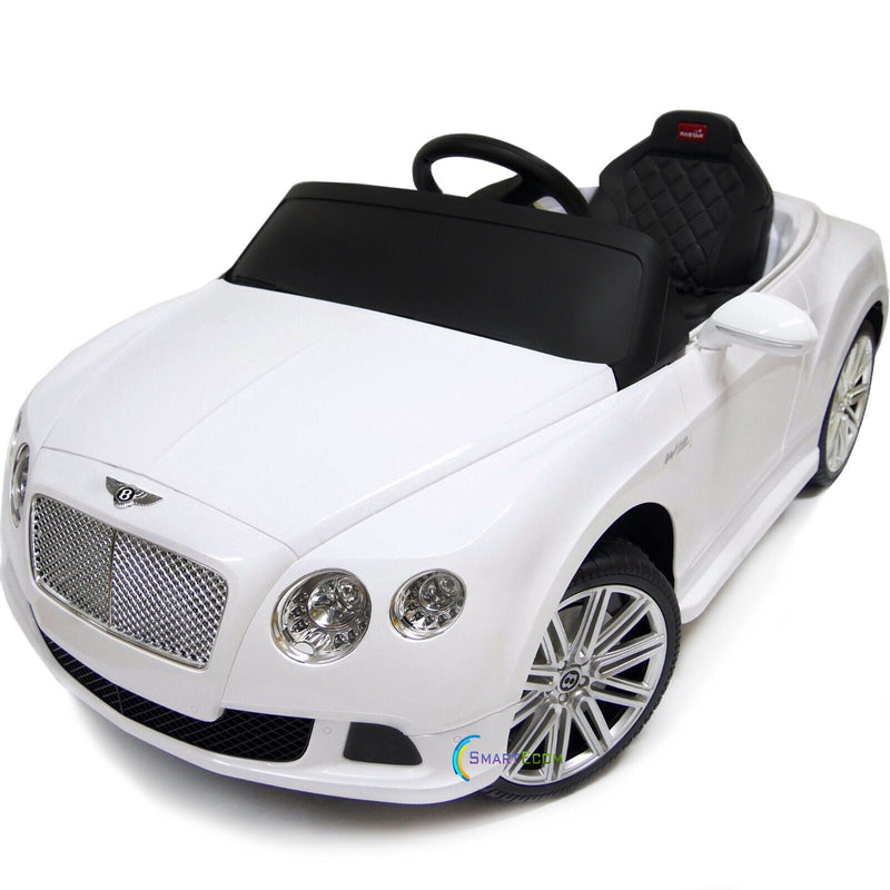 Load image into Gallery viewer, Licensed Bentley 12V Electric Car with R/C, Music, and Lights for Kids in Various Colors
