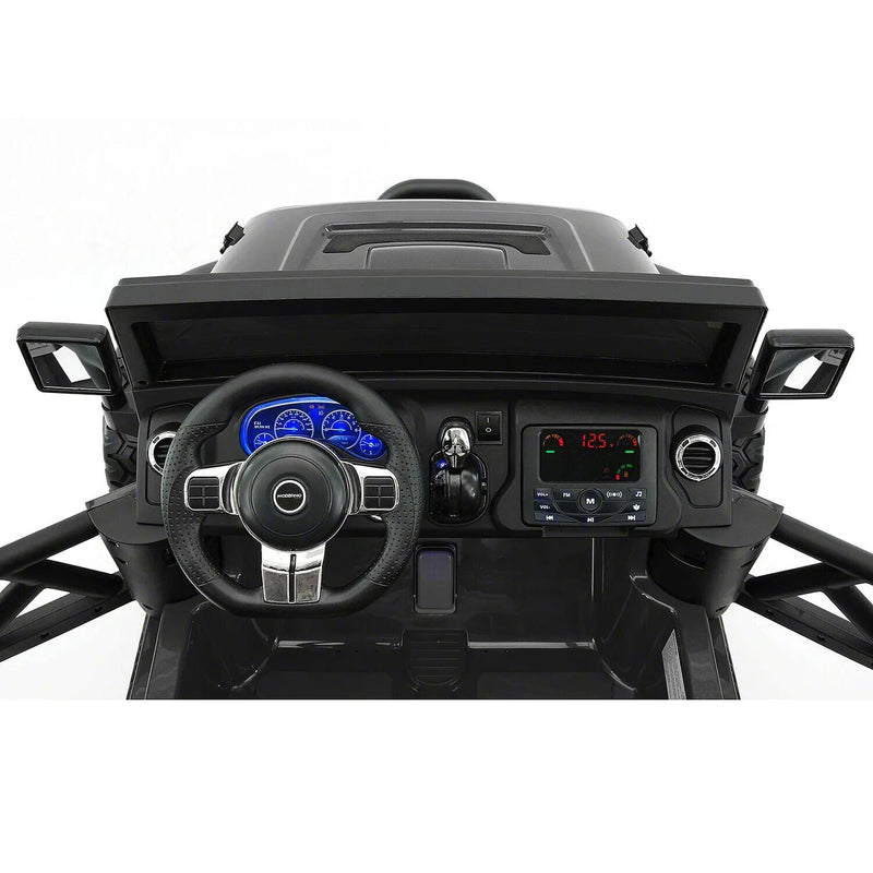 Load image into Gallery viewer, 12V CHILDREN&#39;S RIDE-ON JEEP TRUCK CAR, DUAL POWERFUL MOTORS, TWO SEAT CAPACITY, HIGH-GRIP TYRES, LED LIGHTS &amp; REMOTE CONTROL
