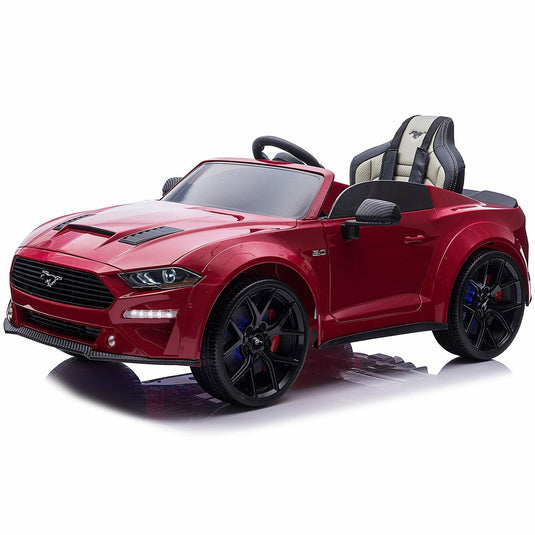 24V Children's Boys Ride-On Ford Mustang GT Custom Edition Car with Dual High-Powered Motors and Remote Control