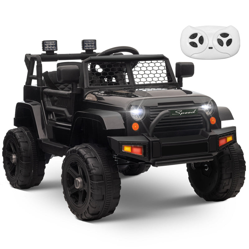 Load image into Gallery viewer, 12V Kids Ride-On Truck with Remote Control, Power Wheels, and LED Lights
