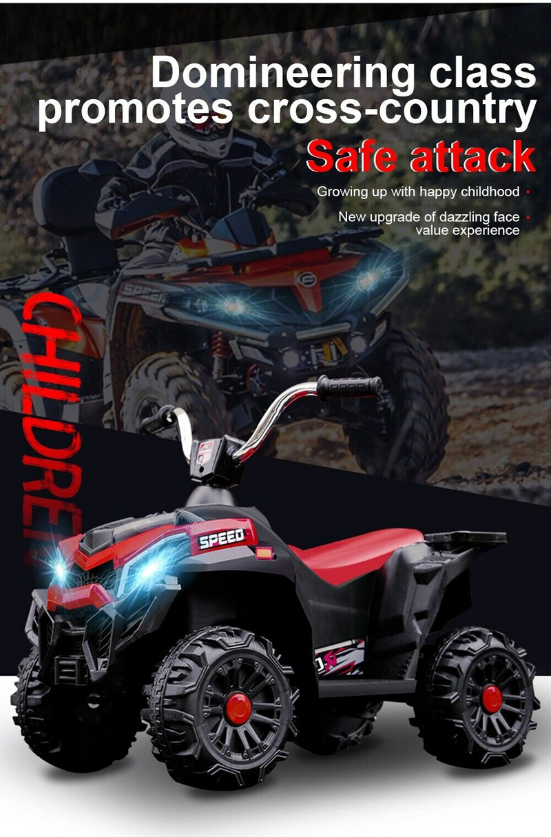 Load image into Gallery viewer, Kids&#39; Electric Off-Road ATV with Musical Features and Illuminating Lights for Children
