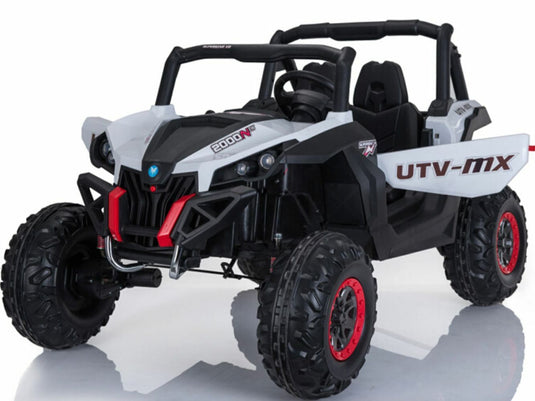 12V Kids Ride-On Toy Electric Car - Mini Moto UTV 4x4 - Black, Blue, White, Red, Pink