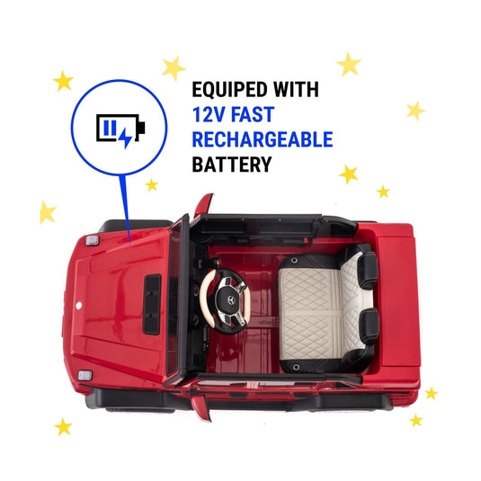 2022 Mercedes Maybach G650 Ride On Kids Toy Car 12V AMG Upgraded Version with Remote Control and Realistic Features