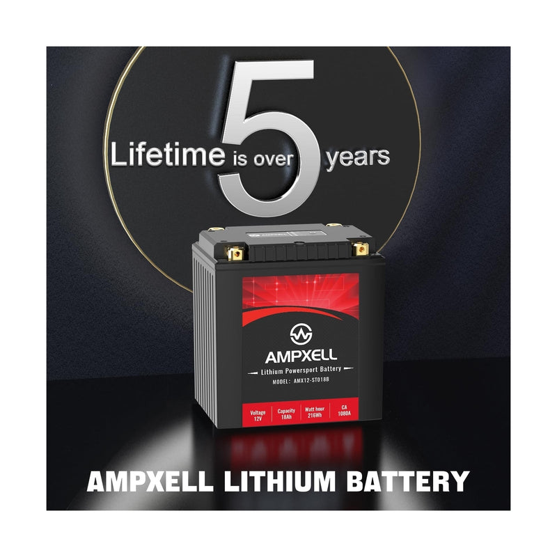 Load image into Gallery viewer, 12V 18Ah Lithium Motorcycle Battery YTX30L-BS 1080A High Performance Replacement
