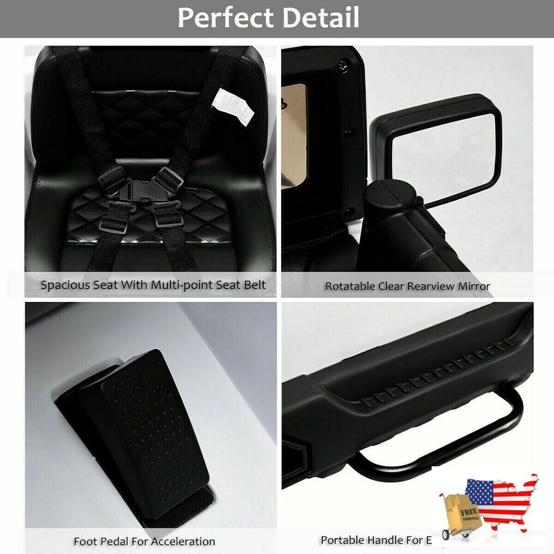 Load image into Gallery viewer, 12V Kids Ride-On Toy Truck with LED Lights
