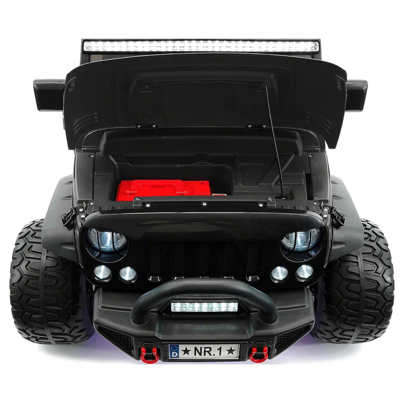 Load image into Gallery viewer, 12V CHILDREN&#39;S RIDE-ON JEEP TRUCK CAR, DUAL POWERFUL MOTORS, TWO SEAT CAPACITY, HIGH-GRIP TYRES, LED LIGHTS &amp; REMOTE CONTROL
