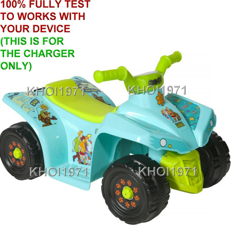 Load image into Gallery viewer, AC Charger Adapter for 6V Battery Dynacraft Scooby Doo Quad Ride-On
