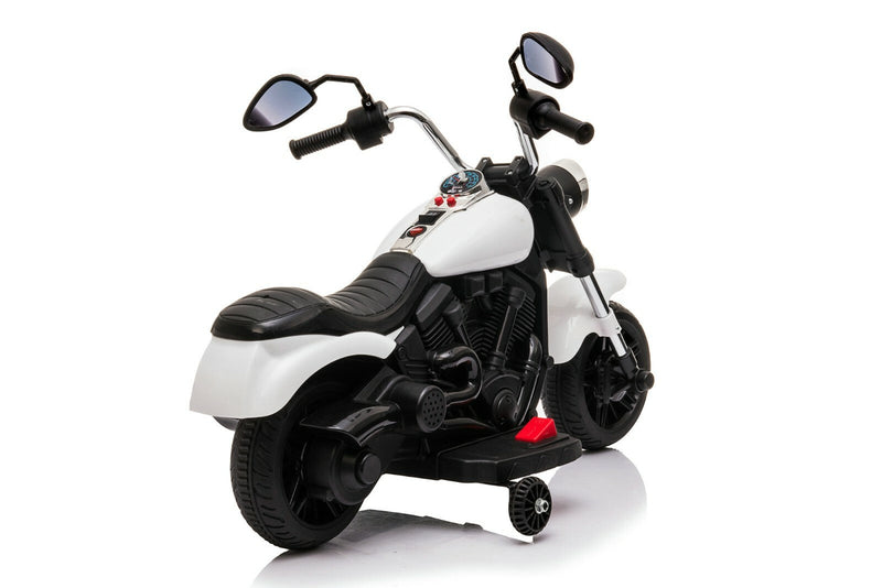 Load image into Gallery viewer, Kids Ride-On Harley Chopper Style Bike with Safety Training Wheels and 6V Battery
