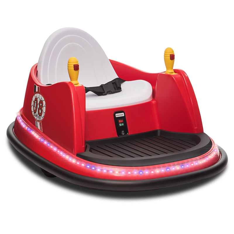 Load image into Gallery viewer, 6V Remote Control Ride-On Bumper Car for Toddlers with Flashing Lights
