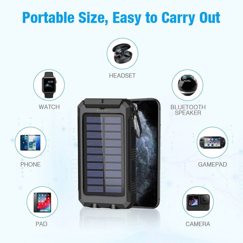 Load image into Gallery viewer, SOS Solar Phone Charger

