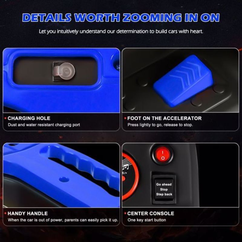 Load image into Gallery viewer, Electric Kids ATV with 6V Battery, Forward/Reverse Switch - Perfect for Beach Adventures!
