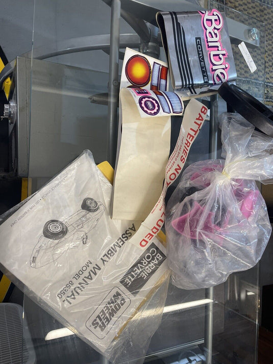 1988 BARBIE CORVETTE Classic Edition ~ Ride-On Toy Car