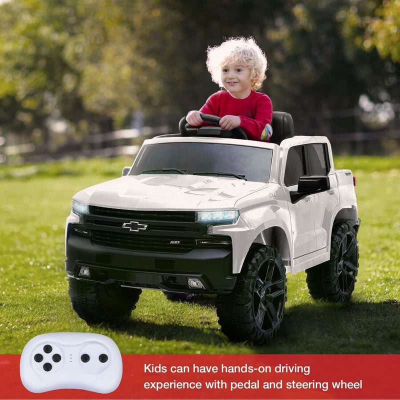 Load image into Gallery viewer, Chevrolet Silverado 12V Kids Electric Ride-On Truck for Boys and Girls
