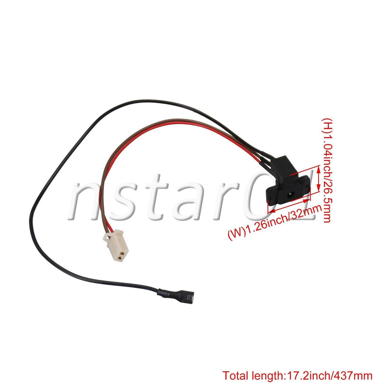 Load image into Gallery viewer, Electric Ride-On Toy Car Power Charging Socket Charging Interface Cable 2-Pin Port
