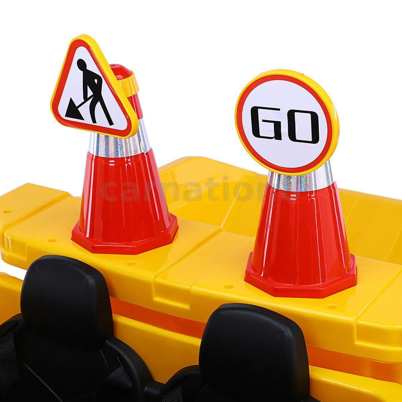 Load image into Gallery viewer, 12V Four-wheel Drive Construction Truck 2.4G Remote Control/App Control Children&#39;s Electric Ride On Vehicle

